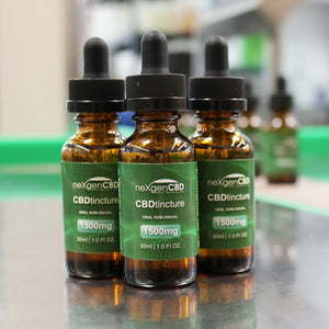 3pack of 1500mg CBD Tincture (30ml Dropper Bottle)